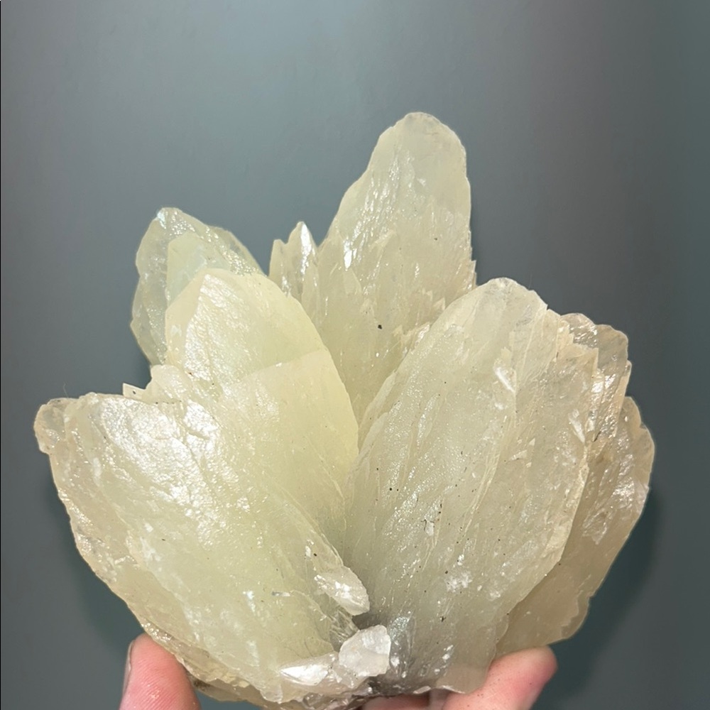 Natural Calcite Crystal Cluster